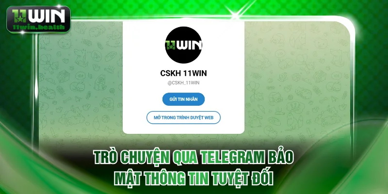 Trò chuyện qua Telegram bảo mật thông tin tuyệt đối